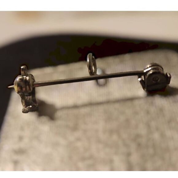 Vintage Charles of the Ritz Signed Chunky Deco Style Necklace Pendant / Brooch - Picture 5 of 5